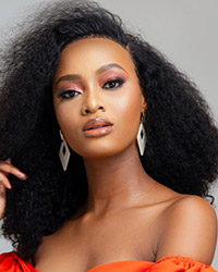 Miss South Africa Claude Mashego